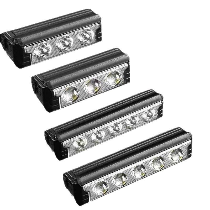 High Lumen Aluminum Alloy Front Light with Type-C Charging for Mountain Bikes