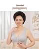 Front Buckle Cotton Bra: Wireless, Plus Size, Vest Style for Middle-Aged & Elderly Women