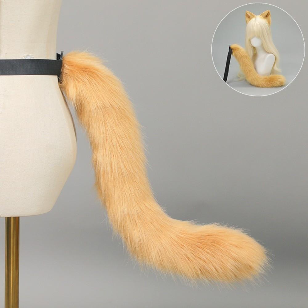 Plüsch-Katzenohren-Haarreif Realistische Tierohren Haarband Neues flauschiges Katzenohren- und Schwanz-Set Haaraccessoires