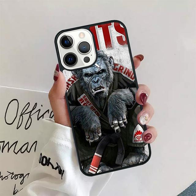 BJJ Brazilian Jiu Jitsu Phone Case Cover For iPhone 17 Air 15 16 14 13 12 Pro Max 11 Pro Max Plus Coque Shell