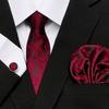 Men'S Tie, Cashew Flower Series Shang Tie Three-Piece Set