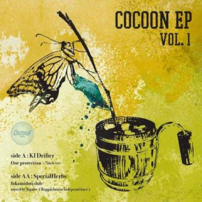 Płyta 7-calowa SPECIALHERBS , KI DRIFTER - Cocoon EP#01 COCOON001 Cocoon 2019 Japonia Reggae, Ska & Dub