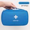 Portable Outdoor Emergency First Aid Kit: Large Epidemic Prevention Organizer and Storage Bag