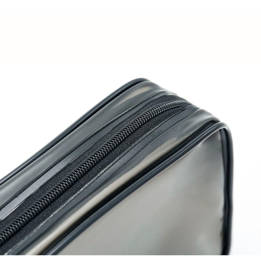 Transparenter Druck PVC Waschtaschen Wasserdicht Kosmetiktasche für Kosmetiker Beauty Case Kulturtasche