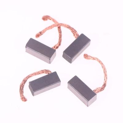 4Pcs Diy Accessories Motor Carbon Brushes Set For Electric Motor Replacement Parts 8X8X19Mm Power Tool