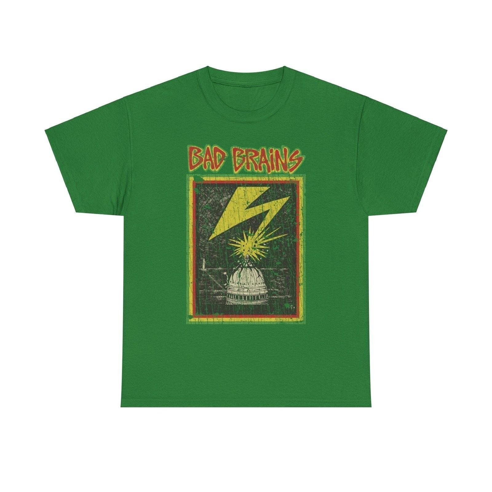 The Yellow Tape 1982 Bad Brains Punk Rock Band T-shirt L