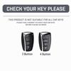 3/4 Button TPU Remote Key Case Cover Holder For Hyundai Grandeur HG Sedan Genesis G80 Santa Fe 3DM Grand SantaFe 2018 IX45 EQUUS Azera