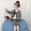 Spring Style Fragrant Jacket & Shorts 2-Piece Set for Girls - CK391