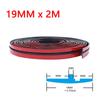 Car Rubber Seal Strips Auto Seal Protector Sticker Window Edge Windshield Roof Rubber Sealing Strip Noise Insulation Accessories
