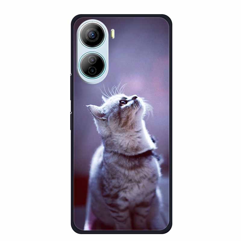 For ZTE Libero 5G IV Case Animals Silicone TPU Back Cover Soft Phone Cases for ZTE LiberoIV 5GA302 Protector Wolf Cool New Shell