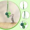 Cat Scratcher with Sisal Ball, Protects Sofa, Scratches Floor, Entertains And Exercises, Hanging