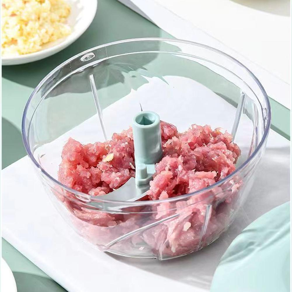 900ML Garlic Chopper Manual Garlic Press Food Vegetables Cutter Meat Grinders Gadgets Hand Mincer Garlic Masher Kitchen Tools