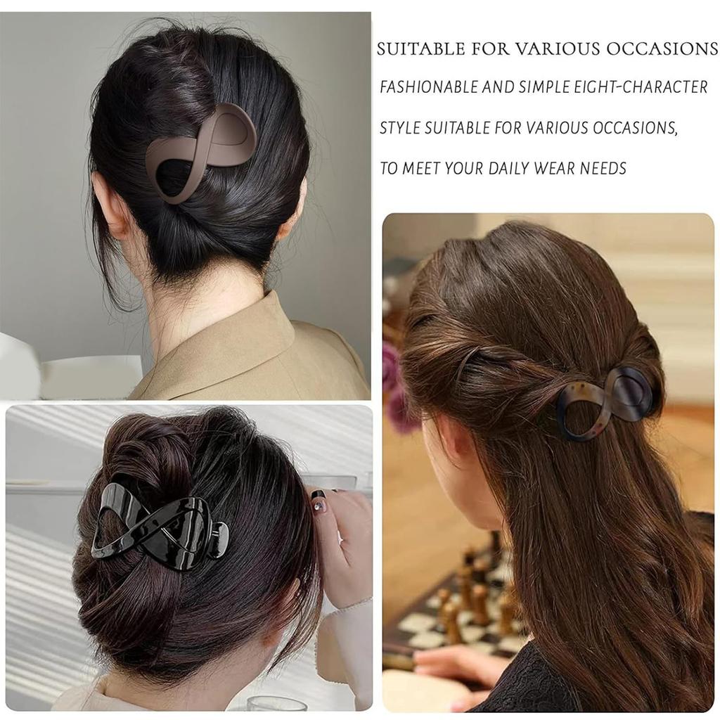 3Pcs Hair Clip for Women Elegant French Hair Clip Fashion Hair Accessories Party Hairpieces for Different Hairstyles