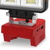 K1AE Easy Setup Compactly Work Light ABS Camping Lamp Shock Resistance 5200LM Lumen