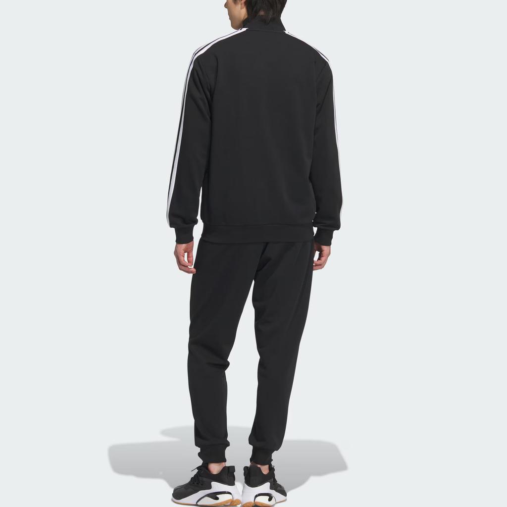 adidas VALUE RANGE TRACKSUIT Casual Sportswear Unisex Black JZ1155