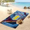 Asciugamano da Spiaggia con Stampa Calcio Aston Villa, Asciugamano Grande Morbido ad Asciugatura Rapida per Spiaggia Campeggio Nuoto