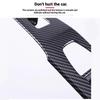 Car ABS Carbon Fiber Texture Window Lift Switch Button Panel For BMW X3 G45 2025  Trim Decoration Interior Accessories