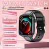 2025 New NFC Bluetooth Call Smat Watch Men 1.85" AMOLED Screen Blood Pressure Heart Rate Female Health Waterproof Smarwatches Ladies