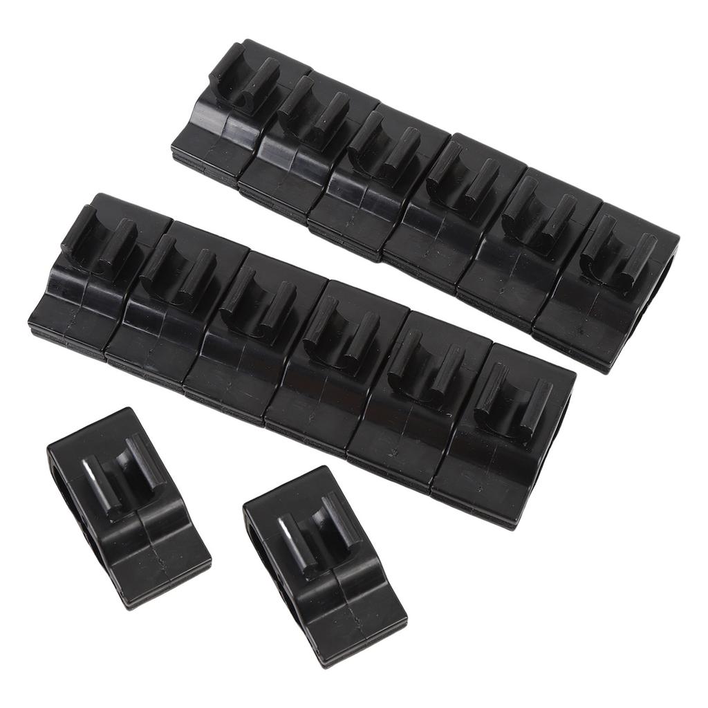 14 st Klubbväskklämmor Plast Putterhållarklämma Klubborganisatörstillbehör för övning