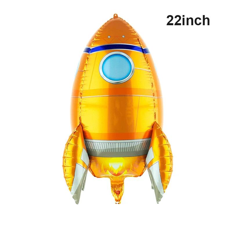 Solar System Outer Space Birthday 22in Planets Stand Astronaut Rocket Earth Balloons for Kids Starry Galaxy Party Decor Supplies