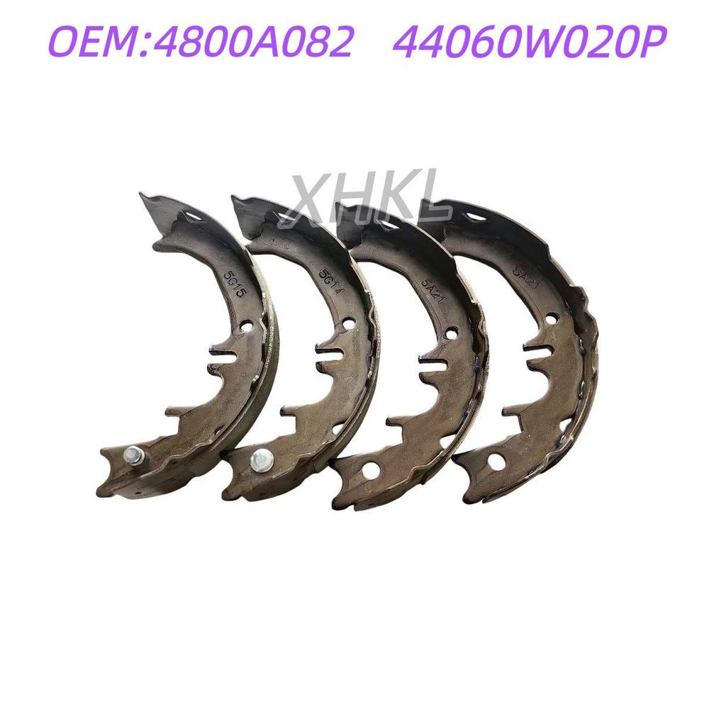 Rear Brake Pads & Handbrake Shoes for 18-19 Montero Sport: 44060W020P, 4800A082
