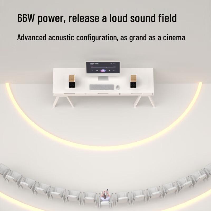 EDIFIER N300 Active Desktop 2.0 Monitor Speakers