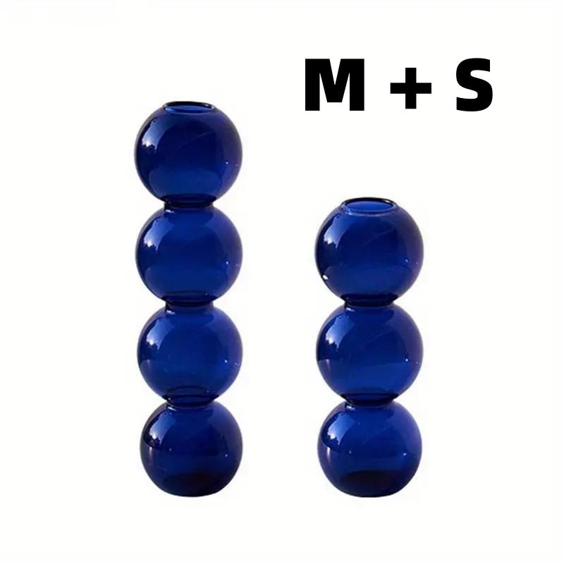 Exquisite Bubble Glass Vase Hydroponic Flowers Pot Elegance Chic Artistic Decoration for Home Decor Nordic Inspired Centerpiece