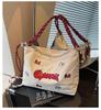 Spring Eco-friendly Japanese Embroidery Women's Versatile Shoulder & Crossbody Tote Bag