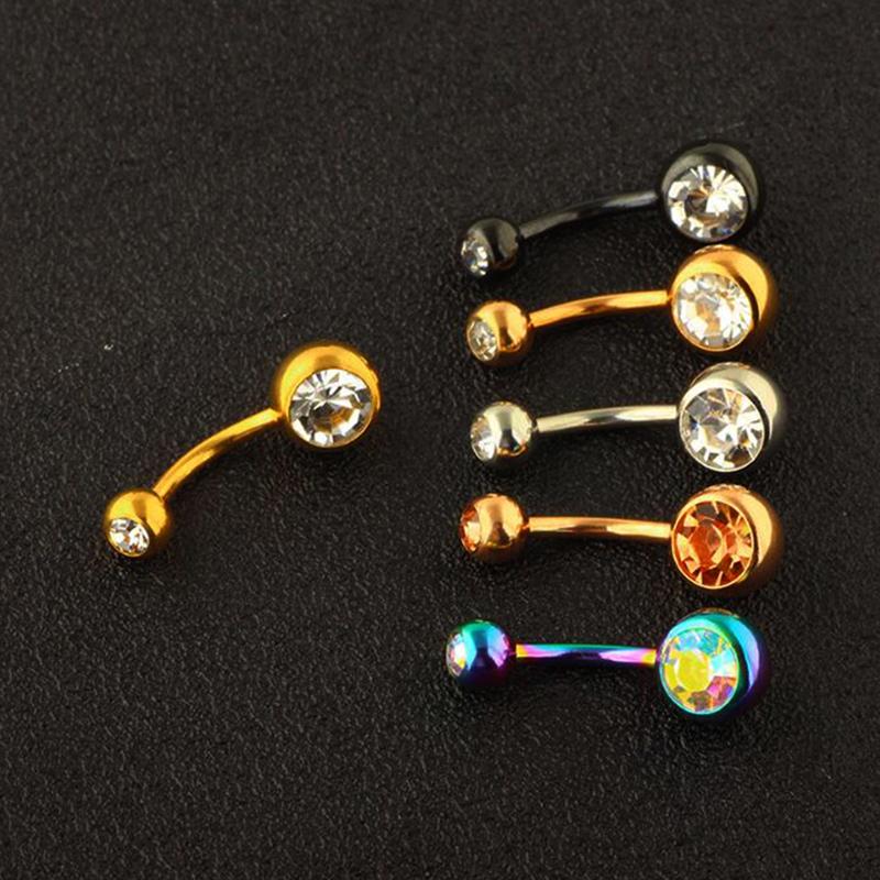 Acier Chirurgical Anneaux de Nombril Piercing Ventre Bijoux de Corps Sexy