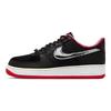 Nike Air Force 1 Low Premium H-Town Herren Sneaker Schwarz Mehrfarbig Universitätsrot DZ5427-001