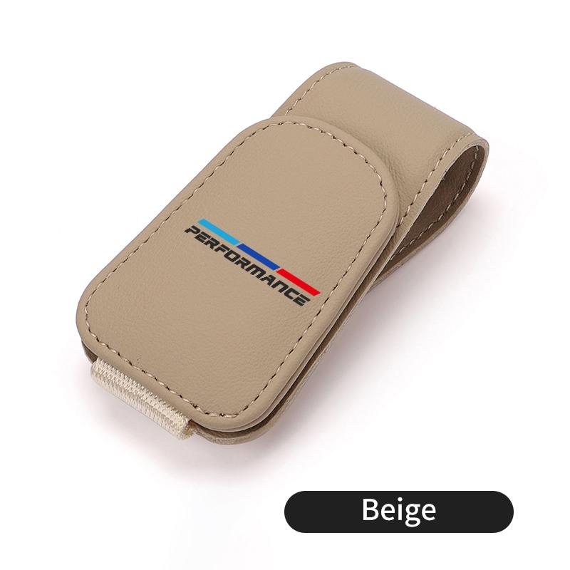 Drswk4 Car Sunglasses Holder Magnetic Portable Ticket Card Clip Auto Accessories For BMW X1 X3 X4 X5 X7 G20 G38 F20 F39 F48 E46 E60 E36