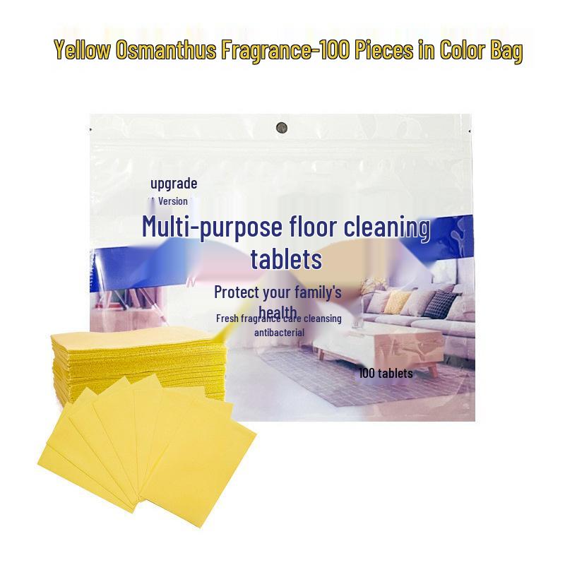 Multi-Effect Fresh Scent Floor Cleaning Tablets for Stain & Scale Removal