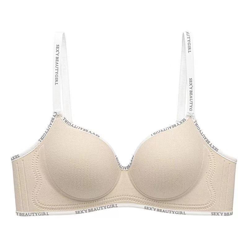 Push-Up Bra Sexy Bra for Women Wireless Brassiere Seamless Comfortable Underwear Young Girls Thick Cup Lingerie AB Cup 32-38