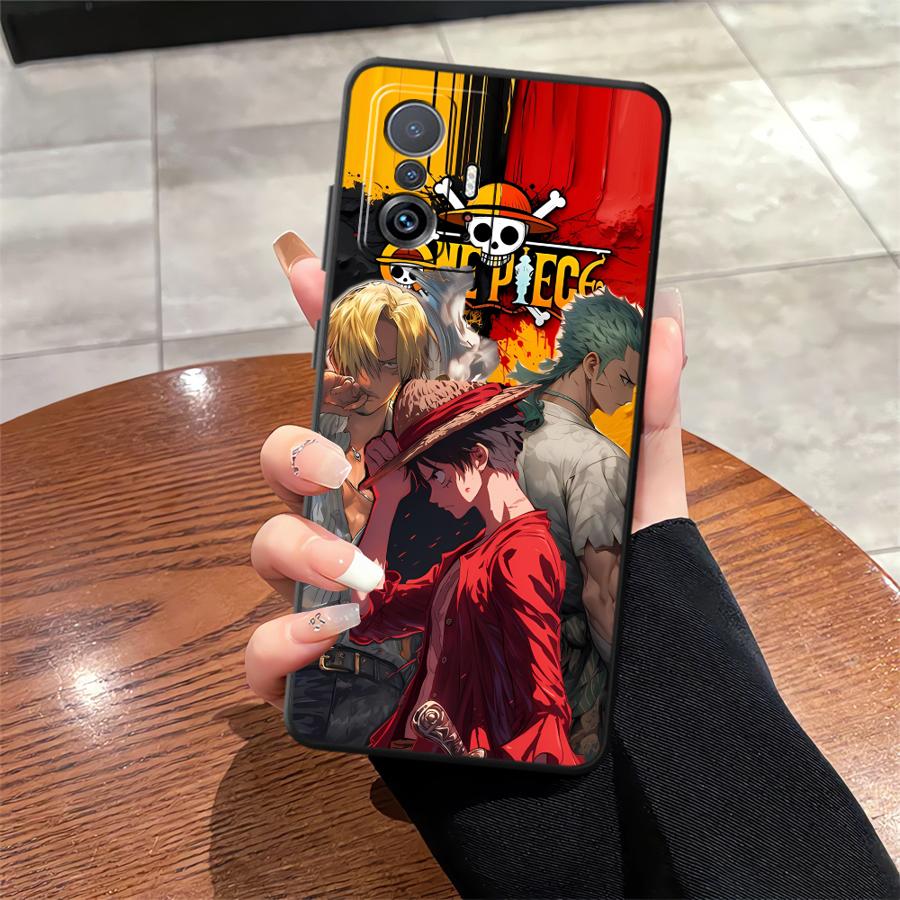 Case for Xiaomi Mi CC9Pro 10T 13 9T 11T 14 Pro 9 10 11 13 Lite Phone Cover Anime Luffy Zoro