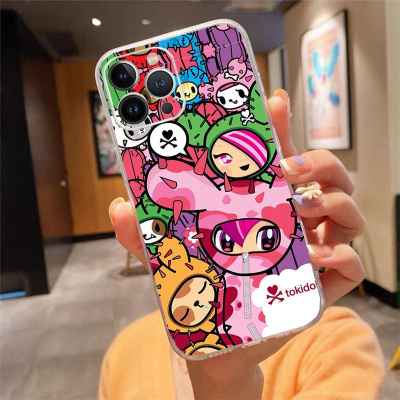 

Phone Case For iphone 17ProMax Air 16 15 14 13 Pro Max 15 16 Pro 15Plus Cute Japan Tokidoki Japanese iphone 13