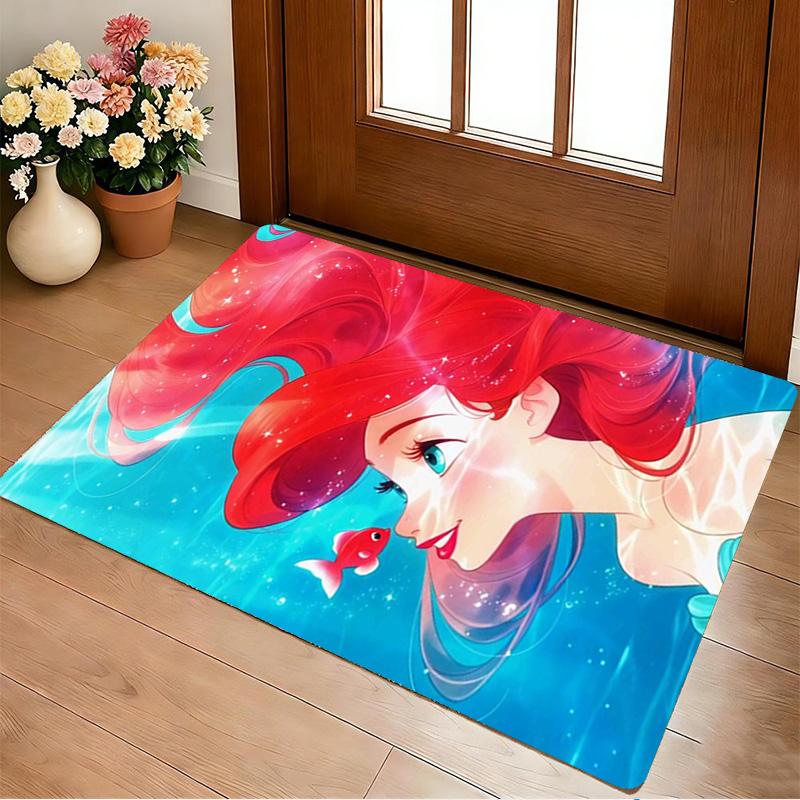 Mermaid Fantasy Living Room Nonslip Area Rug Soft Carpet For Bedroom Game Playroom Sofa Office Home Decor Doormat Christmas Gift C922197