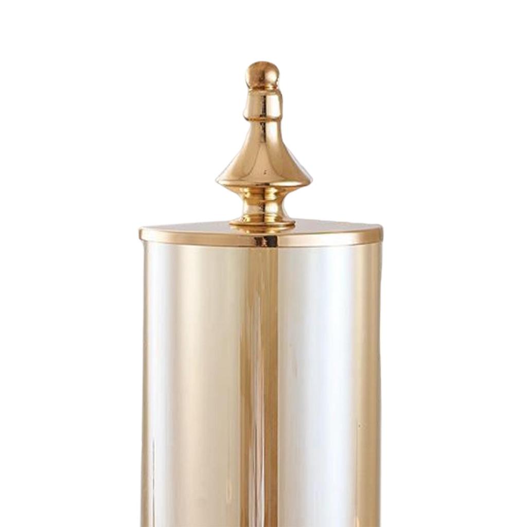 Elegant Candy Jar Storage Canister with Lid for Living Room Party Decoration