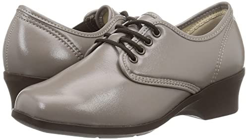 Kaihoshugi KHS-L66 Women's Lace-Up Comfort Shoes, Beige Smooth, Size 22.5 cm, 3E