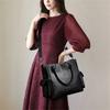 Women Casual Top-Handle Tote Bags High Quality Soft Leather Handbags Retro Luxury Shoulder Bag Ladies Large Crossbody Bags