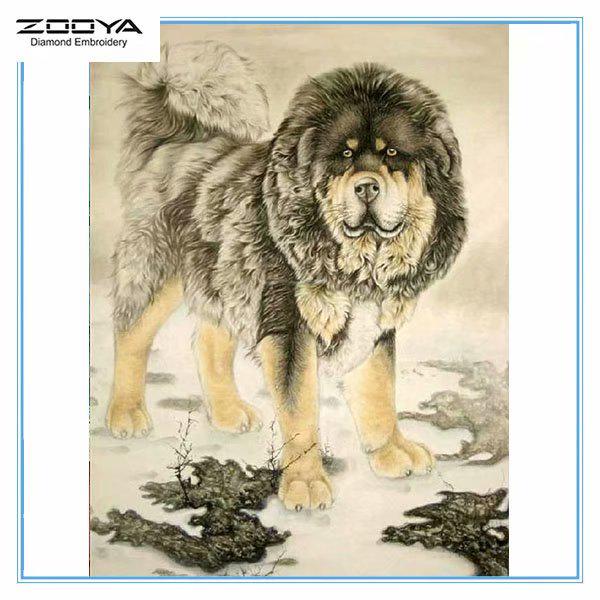

ZOOYA DIY 3D Алмазная вышивка крестиком домашний декор собака