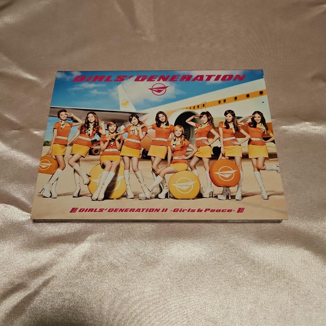 

[USED] Girls Generation Girls & Peace 2-Disc Limited Edition with DVD