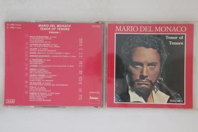 CD MARIO DEL MONACO - Tenor Tenorů Svazek 1 710223 LEVON Ne Japonsko Klasika Použité