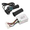 24V 500W Brushed Motor Controller Digital Power Display Twist Throttle Handle Electric Bicycle Conversion Kit