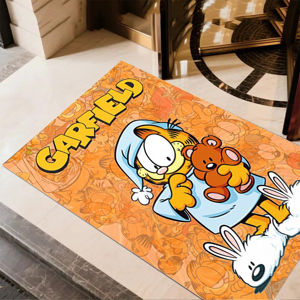 Garfield Cat Adventure Carpet Perfect for Kitchen Living Rooms Playrooms Foyer Anti-slip Rug Office home decor Spiritual Gift