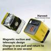 Dual Port Foldable GaN Charger with Retractable Cable for Fast Charging Apple, Huawei, Xiaomi Devices