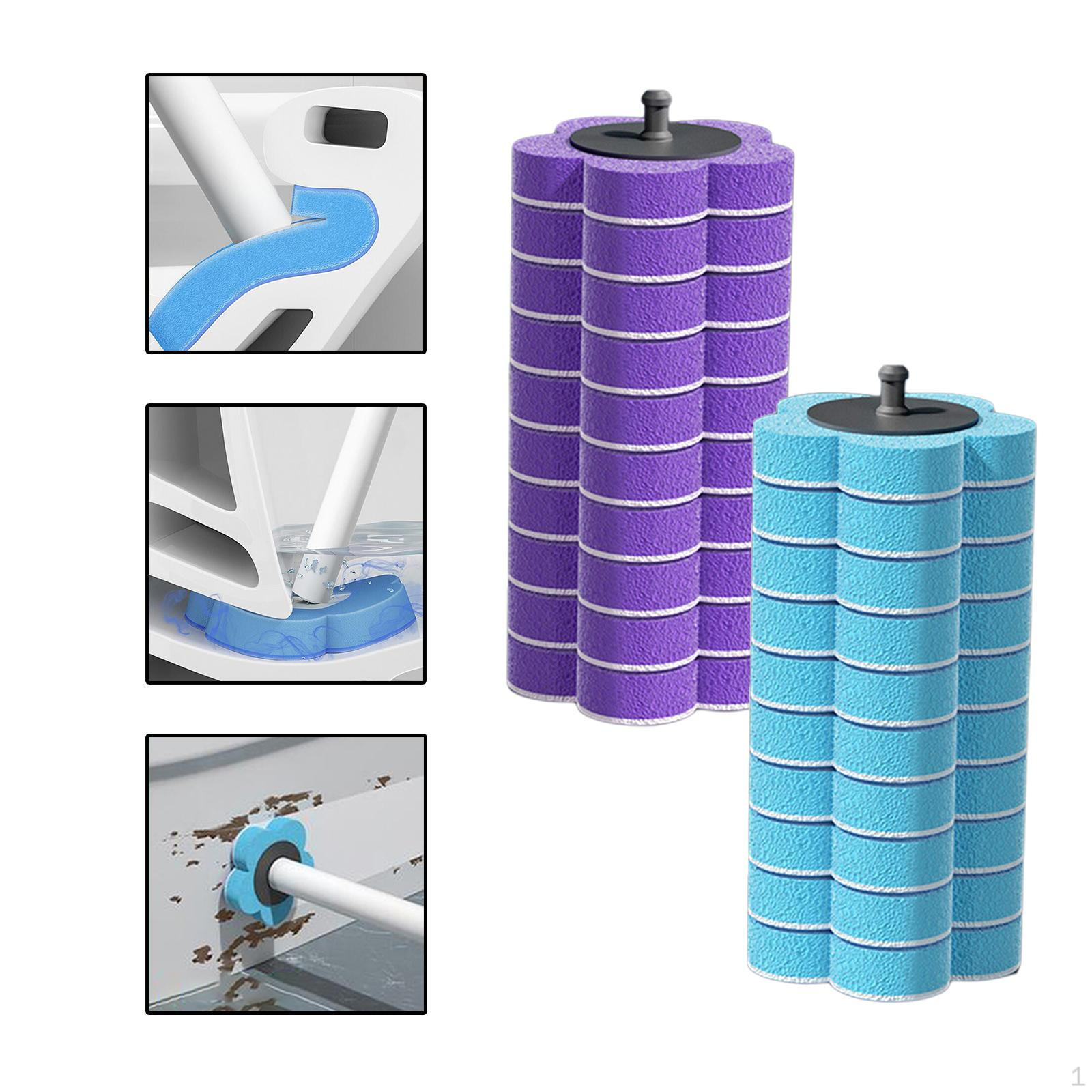 

20 шт. Гибкие одноразовые головки для туалетной щетки, скребок для унитаза