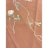 Used Tsukesage Yuzen Silk Flower pattern Signature with matching lining I7166