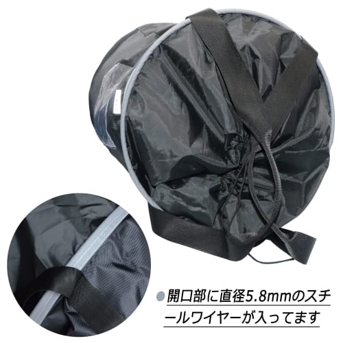 Lifting bucket with drawstring, PE panel base, maximum load capacity 100kg, 45cm*H60cm