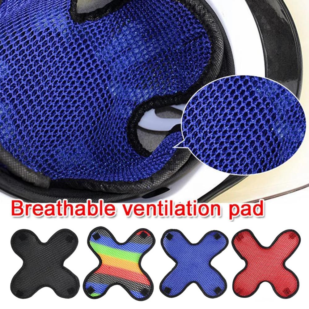 Mesh Microfiber Helmet Inner Hat Helmet Protection Cap Motorcycle Helmet Padding Helmet Liner Pad