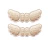 2 Pairs Butterfly Protector Abreast Heel Pads for Loose Shoes Big Inserts Heel